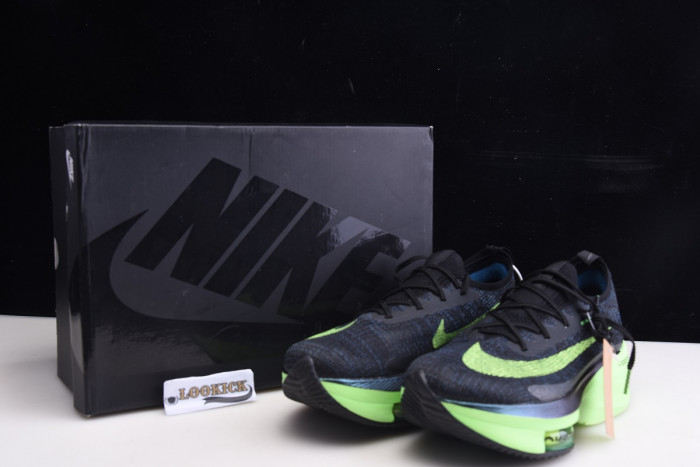 Nike Air Zoom Alphafly Next% Black Electric Green CI9925-400