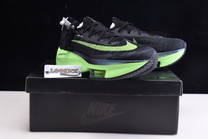 Nike Air Zoom Alphafly Next% Black Electric Green CI9925-400