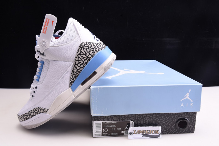Air Jordan 3 “UNC” CT8532-104