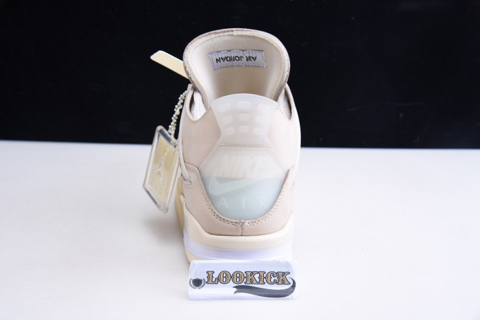 Off-White x Air Jordan 4 “Sail” CV9388-100