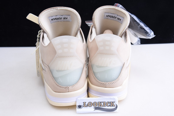 Off-White x Air Jordan 4 “Sail” CV9388-100