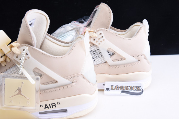 Off-White x Air Jordan 4 “Sail” CV9388-100