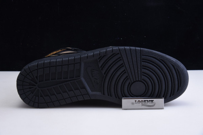 AIR JORDAN 1 RETRO HIGH BLACK METALLIC GOLD (2020) 555088-032