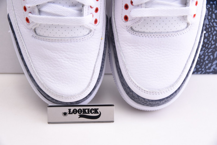AIR JORDAN 3 RETRO "WHITE FIRE RED" CZ6431-100