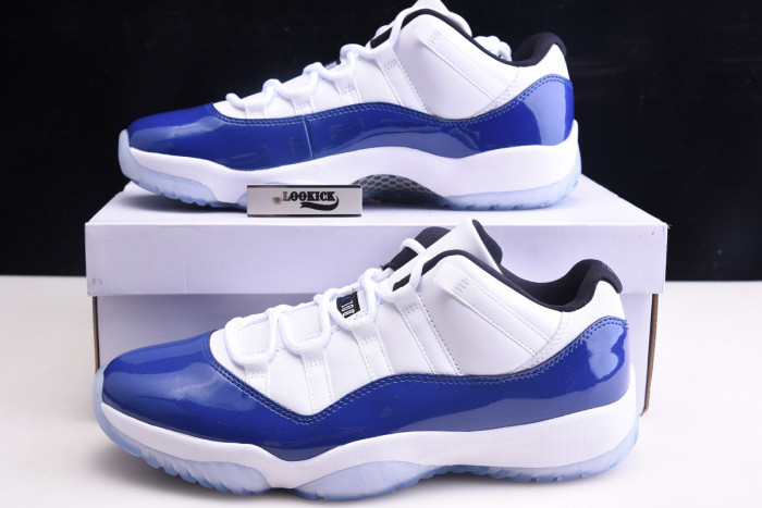 Air Jordan 11 Retro Low White Concord AH7860-100