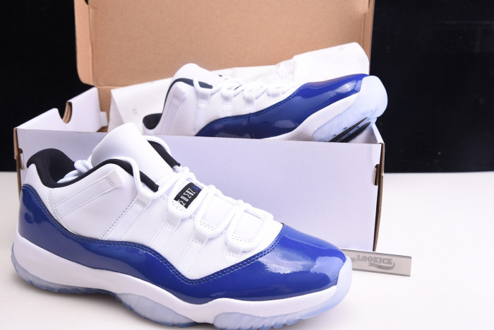 Air Jordan 11 Retro Low White Concord AH7860-100