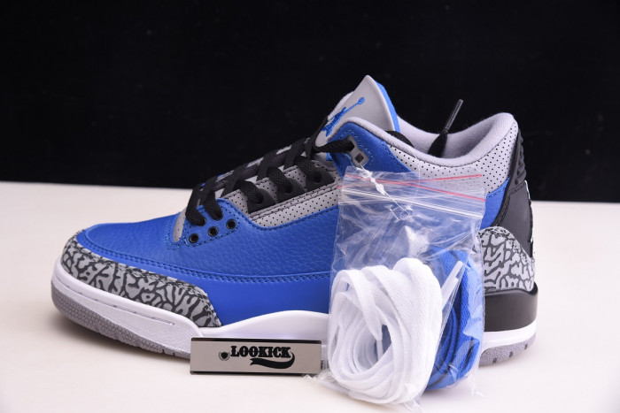 Air Jordan 3 Retro ''Varsity Royal'' - CT8532 400