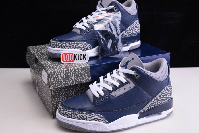 AIR JORDAN 3 “MIDNIGHT NAVY”CT8532-401