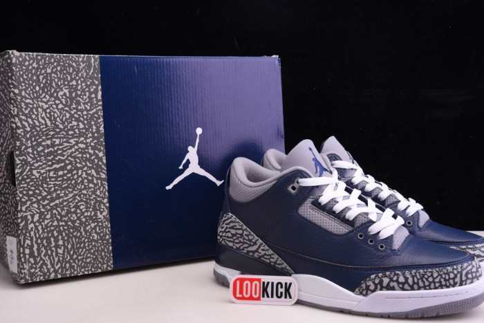 AIR JORDAN 3 “MIDNIGHT NAVY”CT8532-401
