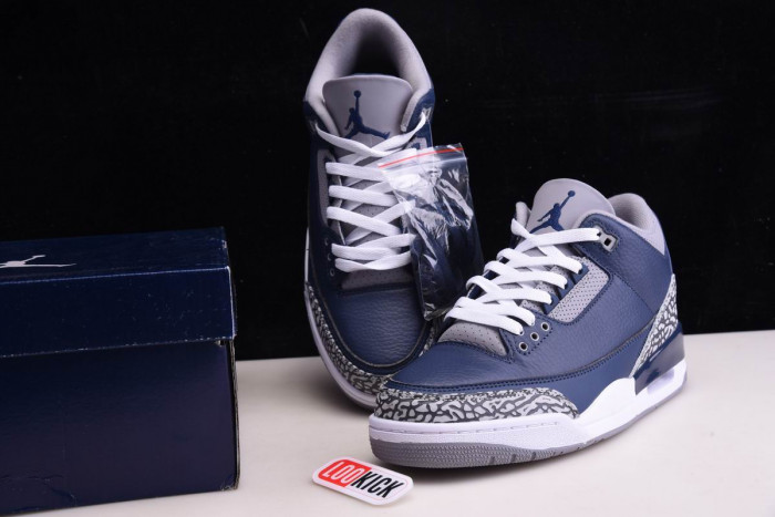 AIR JORDAN 3 “MIDNIGHT NAVY”CT8532-401