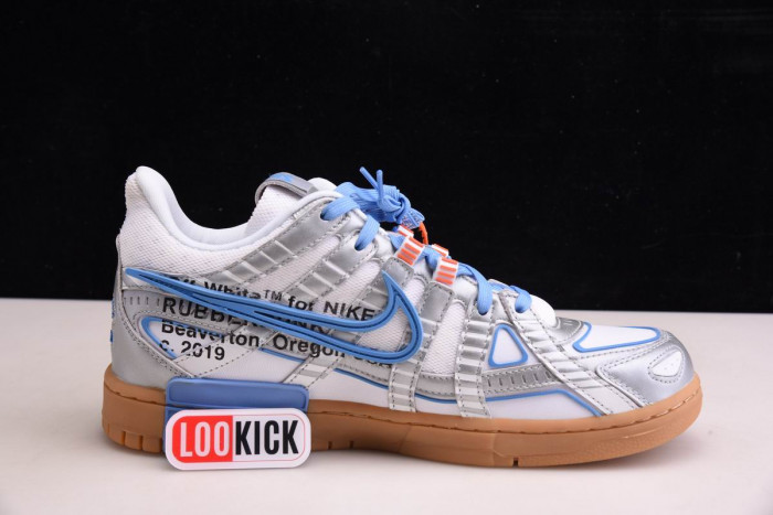 OFF WHITE NIKE AIR RUBBER DUNK “UNIVERSITY BLUE" CU6015-100