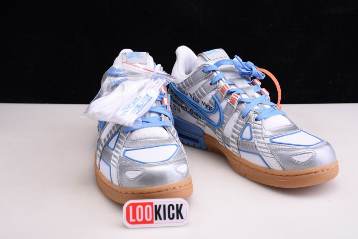 OFF WHITE NIKE AIR RUBBER DUNK “UNIVERSITY BLUE" CU6015-100