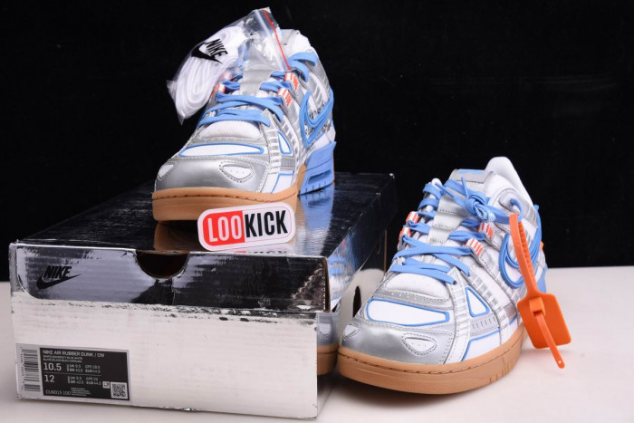 OFF WHITE NIKE AIR RUBBER DUNK “UNIVERSITY BLUE" CU6015-100