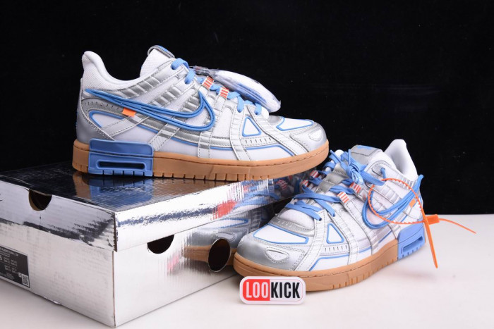 OFF WHITE NIKE AIR RUBBER DUNK “UNIVERSITY BLUE" CU6015-100