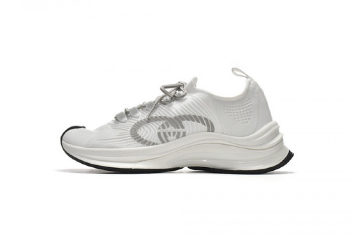 Gucc Run Sneakers White