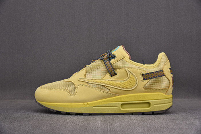 Nike Air Max 1 Travis Scott Cactus Jack Saturn Gold DO9392-700