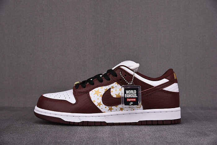 nike sb dunk low S*pre* stars barkroot brown (2021) dh3228-103